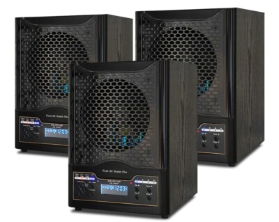 3 NEW FRESH AIR PURIFIERS ION & OZONE GENERATORS FOR  ECOQUEST LIVING