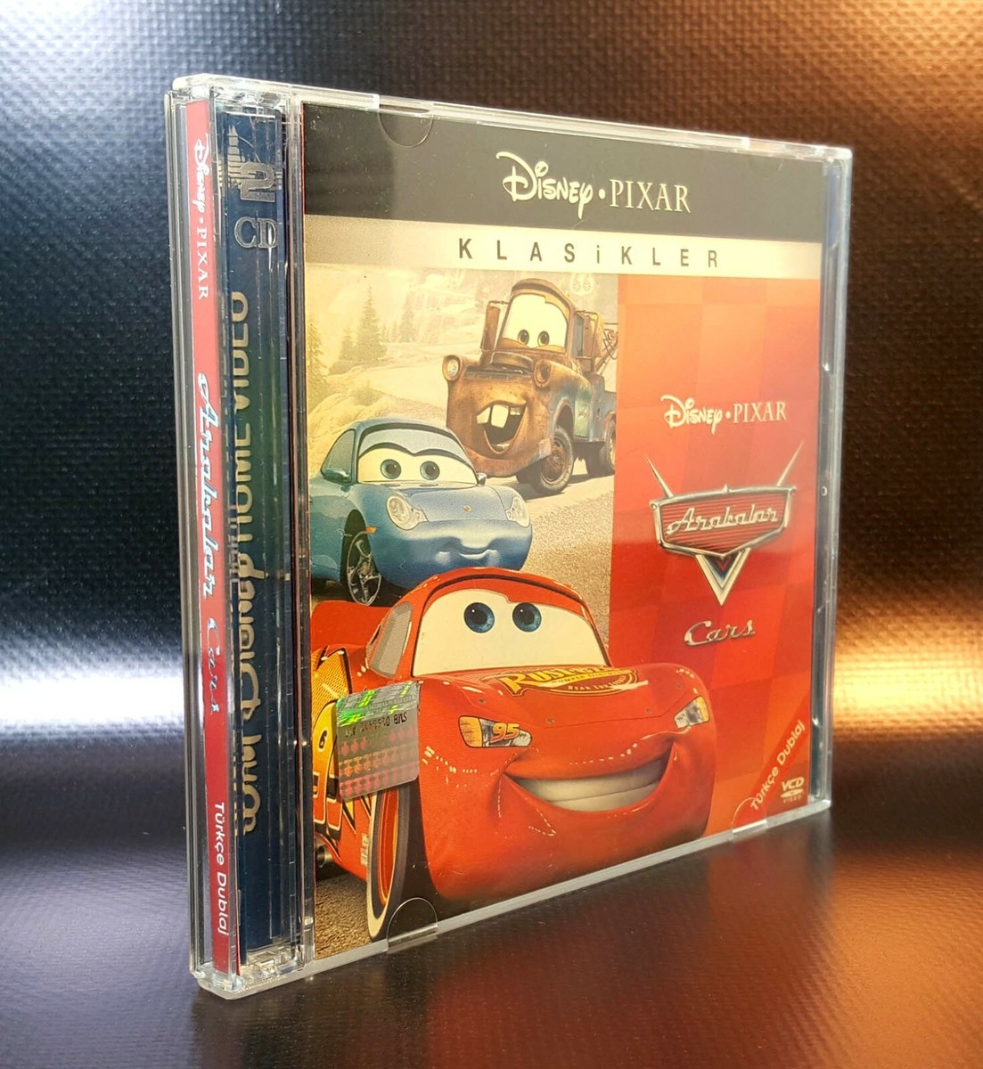 PIXAR Cars DVD付きTV 本体 中古品 送料込 PIXAR Cars DVD付きTV 本体