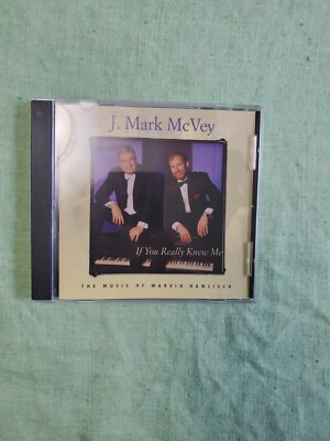 J. Mark Mcvey If You Really Knew Me Marvin Hamlisch Autographed Signed CD