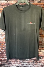 Vtg BACARDI BLACK RUM Screen Stars Single Stitch T-Shirt Adult XL - Made In USA