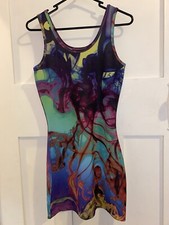 Pulp Kitchen Bodycon Mini Dress Sz 8