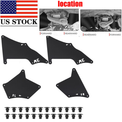 Set of 4 Splash Guard for Toyota 4Runner Lexus GX 460 470 2003-2022 Fender Liner