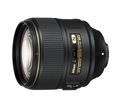 Nikon AF-S FX NIKKOR 105mm f/1.4E ED Lens +Auto Focus for Nikon DSLR Cameras