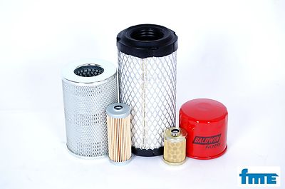 Filterset für Komatsu PC 14 R 2 Motor Komatsu 3 D 67 E Filter