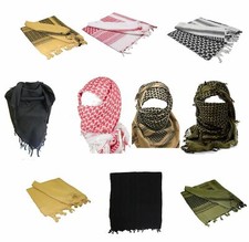 Shemagh Military Army 100%Cotton Heavyweight Arab Tactical Desert Keffiyeh Scarf