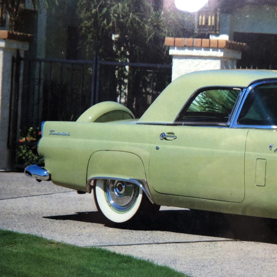 Vintage 1979 power graphics corporation “showroom posters” 1956 thunderbird. - Image 4 of 4