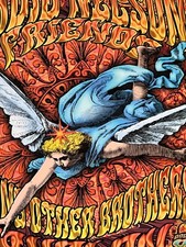 David Nelson Flying Other Brothers Avalon Chris Shaw Original Concert Poster