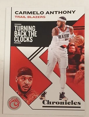 Carmelo Anthony NBA Trading Card 2019-20 Panini Chronicles #35 Portland  - Bild 1 von 2