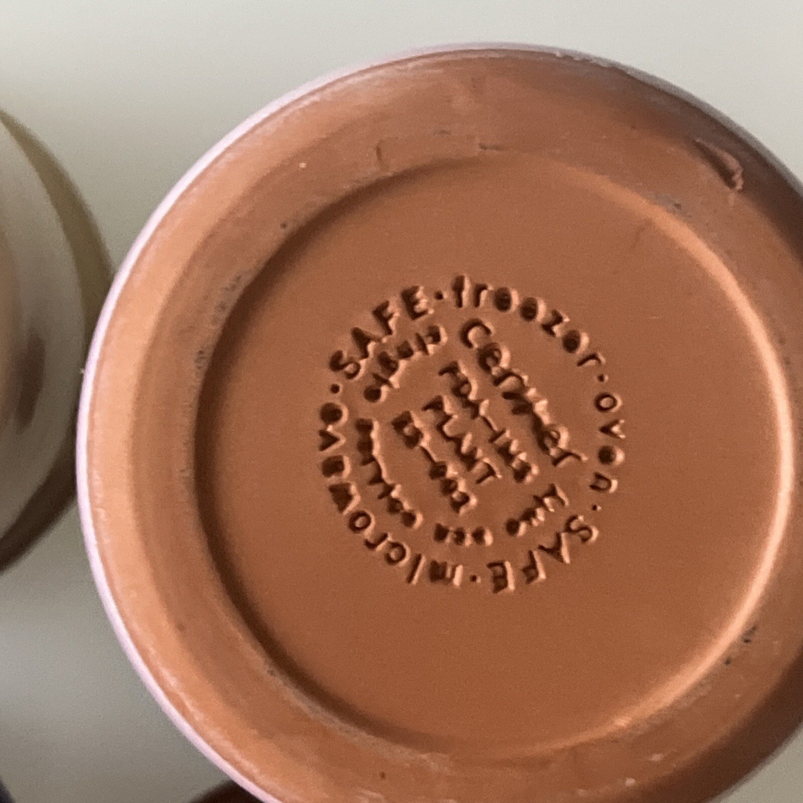 La Fermiere Yoghurt Pots French Ceramic Ramekins Craft Terracotta Lot