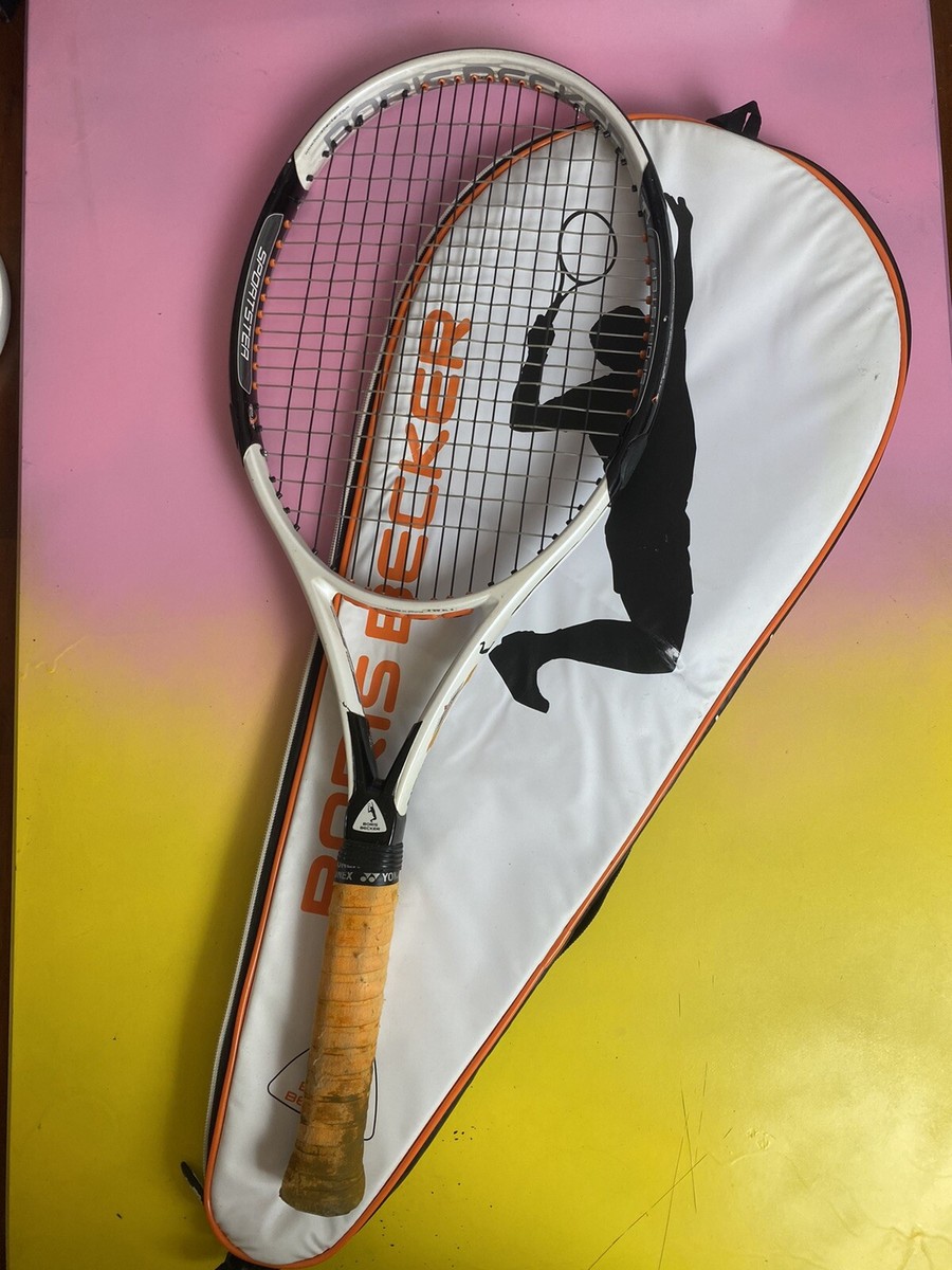 硬式用テニスラケット BORIS BECKER V1 Oversize Boris Becker ESTUSA Oversize Tennis Racquet 4 3/8” Grip W