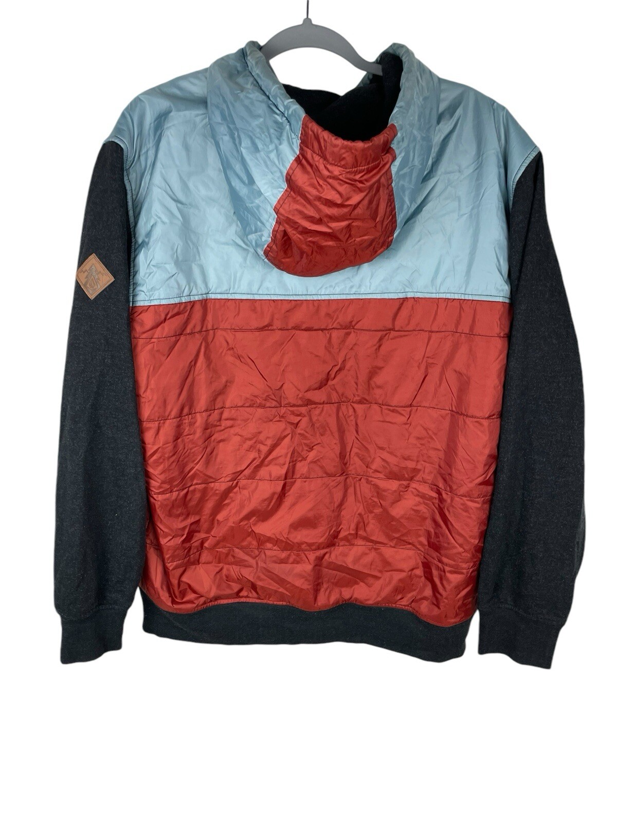 Volcom Jacket Windbreaker Men Large Colorblock Qu… - image 3