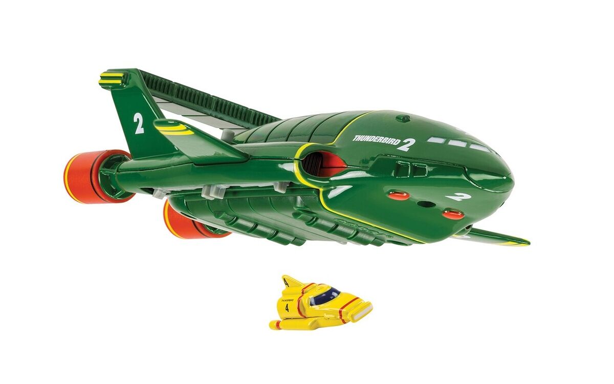 Thunderbirds are Go 2 & 4 Classic TB2 and TB4 Die Cast Metal Thunderbirds are Go 2 & 4 Classic TB2 and TB4 Die Cast Metal