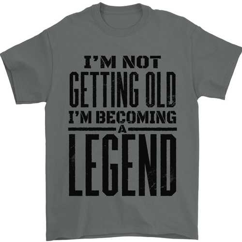 T-shirt uomo divertente not old i'm a legend in 100% cotone_voghion.com
