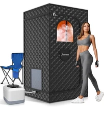 Sauna Box, Portable Sauna for Home, Steam Sauna Tent Portable Design for Relaxat
