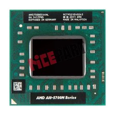 AMD A10-5750M CPU A10-Series Quad-Core 2.5GHz 4M Socket FS1 Processor