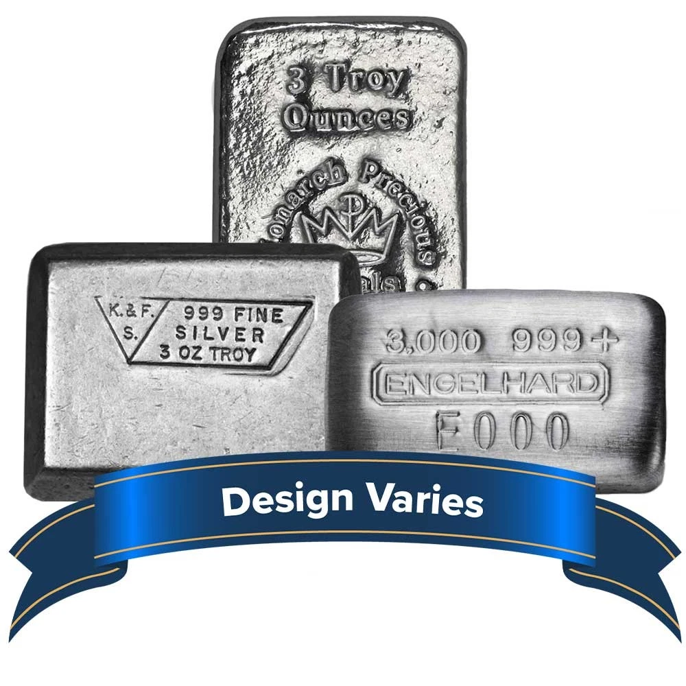 silver bullion 3 oz products for sale | eBay