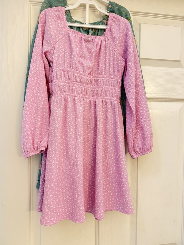 Girls Dresses Bundle of 3, long sleeve, size 6/7