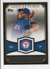 2012 Topps Gold Futures #GF41 Neftali Feliz Texas Rangers