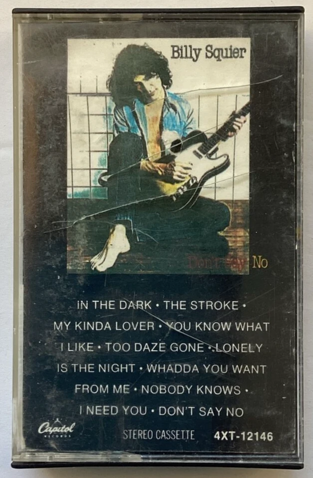 Don’t Say No - Billy Squier (Cassette, 1981, Capitol Records) Foto 4 de 4