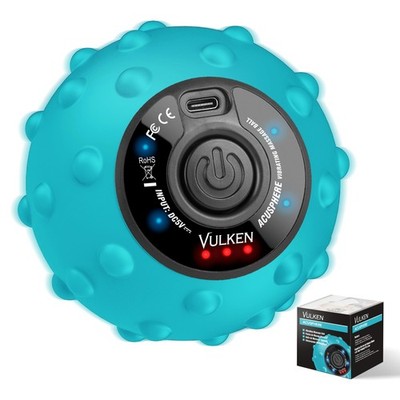 Vulken 4 Speed High Intensity Vibrating Massage Ball with USB Charging for Mu...