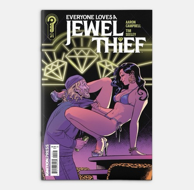 #ad EVERYONE LOVES A JEWEL THIEF #1 1:10 ISACCS VARIANT NM $34.95