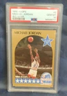 Michael Jordan 1990-91 NBA Hoops All-Star #5 PSA 10 GEM MT Card