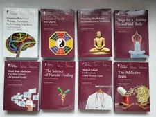 Lot of 8 Great Courses Better Living HEALTH & WELLNESS DVD + Guidebook NEW