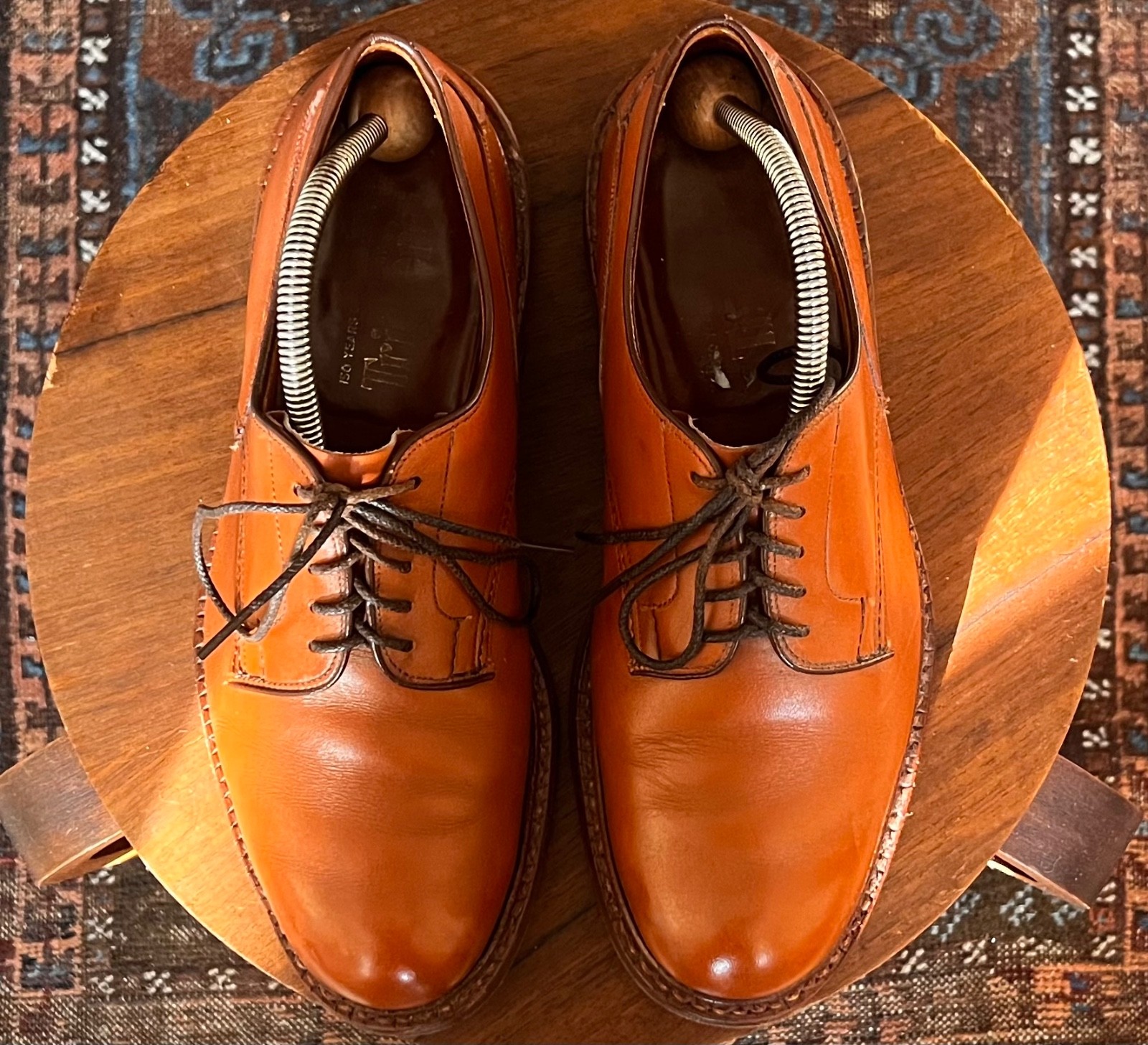 TRICKERS Bencrafted Plain Toe Bluchers Sz8EE Made… - image 6