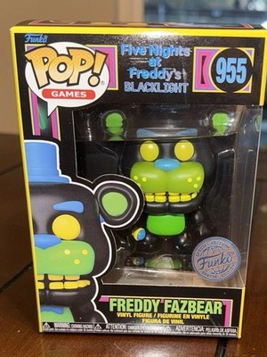 Funko Pop Vinyl Five Nights at Freddys Freddy Fazbear 955 Blacklight CB29