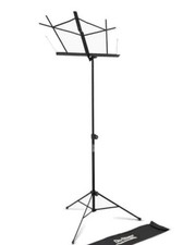 On-Stage Folding Music Stand w/ Carry Bag   Portable, Adjustable, Lightweight