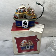 2002 Hallmark Keepsake Ornament Circus Mountain Railroad Magic