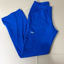 Cherokee Workwear Revolution Scrubs Pants Women Small Royal Blue Stretch Medical