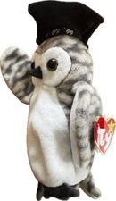 Ty Beanie Baby Wiser the Owl Class of 99 Retired 1999 Plush