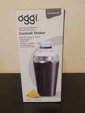 Cocktail Shaker, Double Wall Vacuum insulated, 17 FL. OZ -OGGI Brand NEW in Box