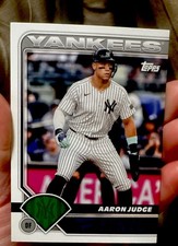 2024 Topps Fanatics Fest NYC Baseball Aaron Judge New York Yankees #1 Base