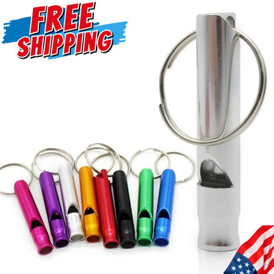Stainless Steel Dog Training WHISTLE High Pitch Sound Obedience Stop Barking Pet