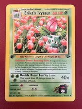 Pokemon Erika's Ivysaur 41/132 Gym Challenge 1st Edition WOTC Vintage 2000 MP on eBay