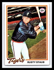 1978 Topps - Rusty Staub #370 Vintage Baseball Card 