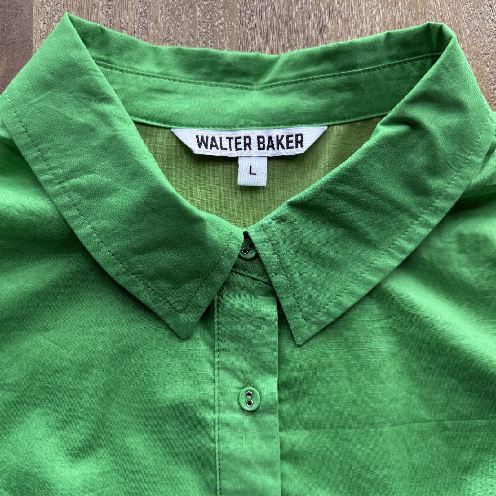 Walter Baker Tara Button Down Collared Fully Line… - image 2