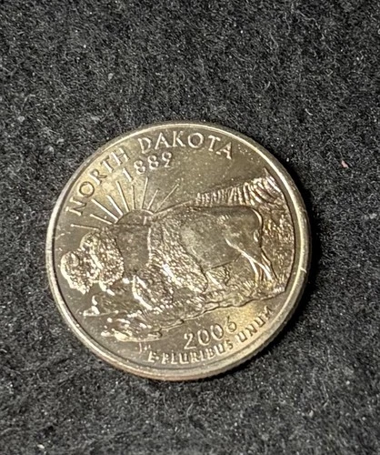 2006-P 50 State Quarters North Dakota — photo from the most recent tracked eBay sale
