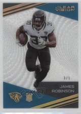 2020 Panini Chronicles Clear Vision Rookies Holo Gold 3/5 James Robinson g2u