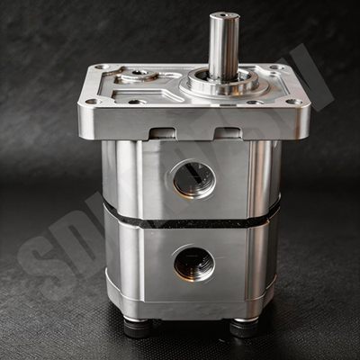 #ad AGT Skid Steer Hydraulic Pump Double Acting Gear Pump For Mini Loader Accessorie $246.00