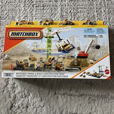 Matchbox 2024 Action Drivers Swing & Build Construction Yard #HYM88 1:64 Scale