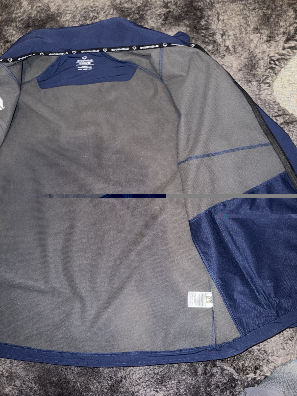 EvoShield Men's Blue Softshell Jacket Full-Zip Si… - image 8