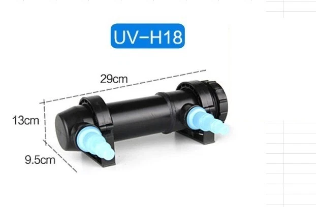 18W Aquarium Pond Fish Tank Sterilizer UV Lamp Light Clarifier/ Filter Pump New - Image 4 of 4