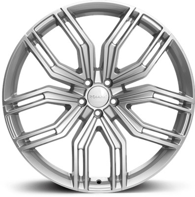 ROMAC CATALINA 22x9,5 ET42 5x108 SILBER (Last 1000kg) RMCAT L2577S - 4er SET