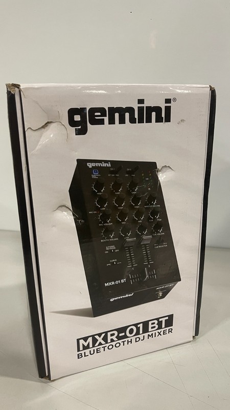 Gemini MXR-01 BT Bluetooth DJ Mixer - PARTS