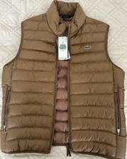 Lacoste Herren Steppweste braun Größe 48 St...