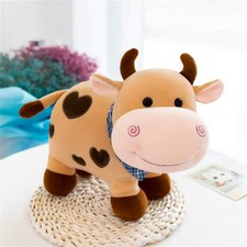 Cute Cow Plush Doll Stuffed Animal Soft Toy Home Decor Kids Gift