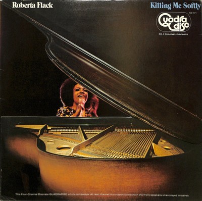 Roberta Flack Killing Me Softly LP 1973 Atlantic QD 7271 Quadraphonic VG+ Vinyl
